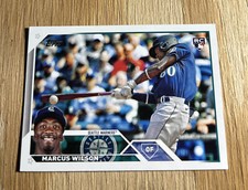 2023 Topps Marcus Wilson #138 Rookie Card RC Seattle Mariners 🚨