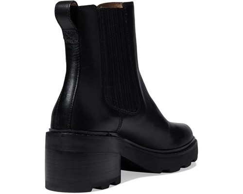NEW Madewell The Gwenda Platform Ankle Boot Leather BLACK SIZE 8.5/100%AUTHENTIC - Picture 5 of 5