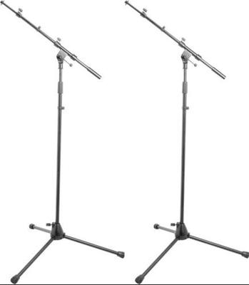 (2) NEW On-Stage Stands MS9701TB+ Tripod Boom Mic Stand MAKE OFFER