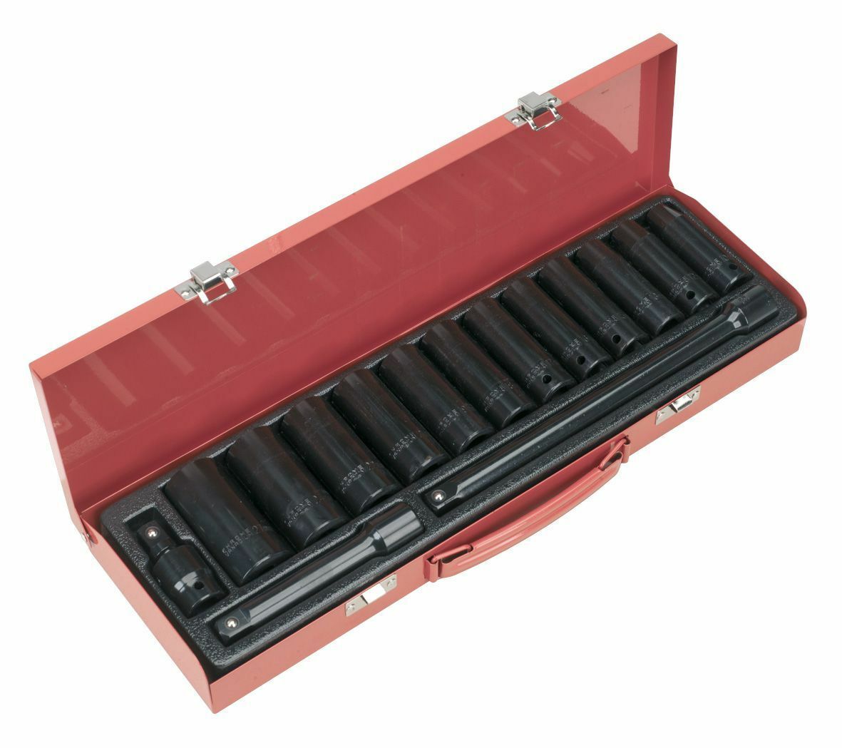 Sealey AK5815M Impact Socket Set 15pc 1/2""Sq Drive Deep Metric