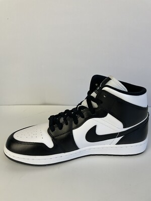 Air Jordan 1 Mid Panda Black White Sneakers DV0991-101 Women's