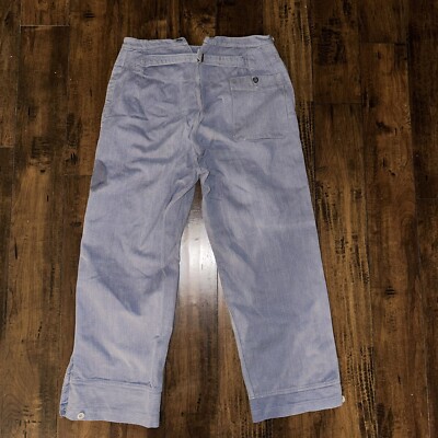 40s Vintage Pink Cords Pants Buckle Back