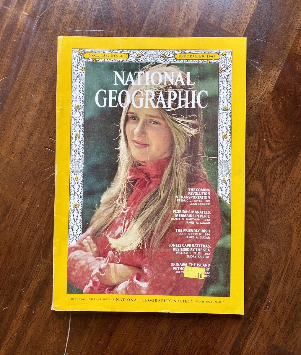 National Geographic Magazine September 1969 Vintage | eBay
