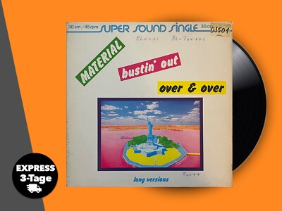 Material   Bustin' Out / Over & Over 12'' Vinyl Funk / Soul