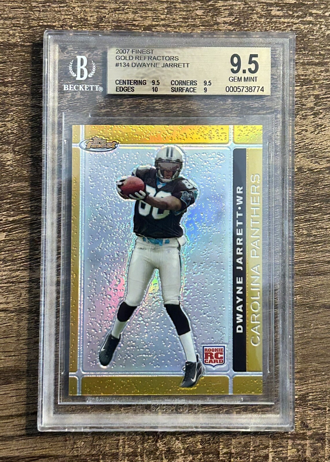 Dwayne Jarrett card image