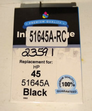 For HP 45 51645A Black Inkjet Cartridge a Quality Replacement