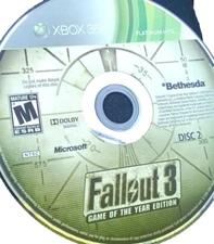 Fallout 3: Game of the Year Edition (Microsoft Xbox 360 Disc 2 Only) platinum hi