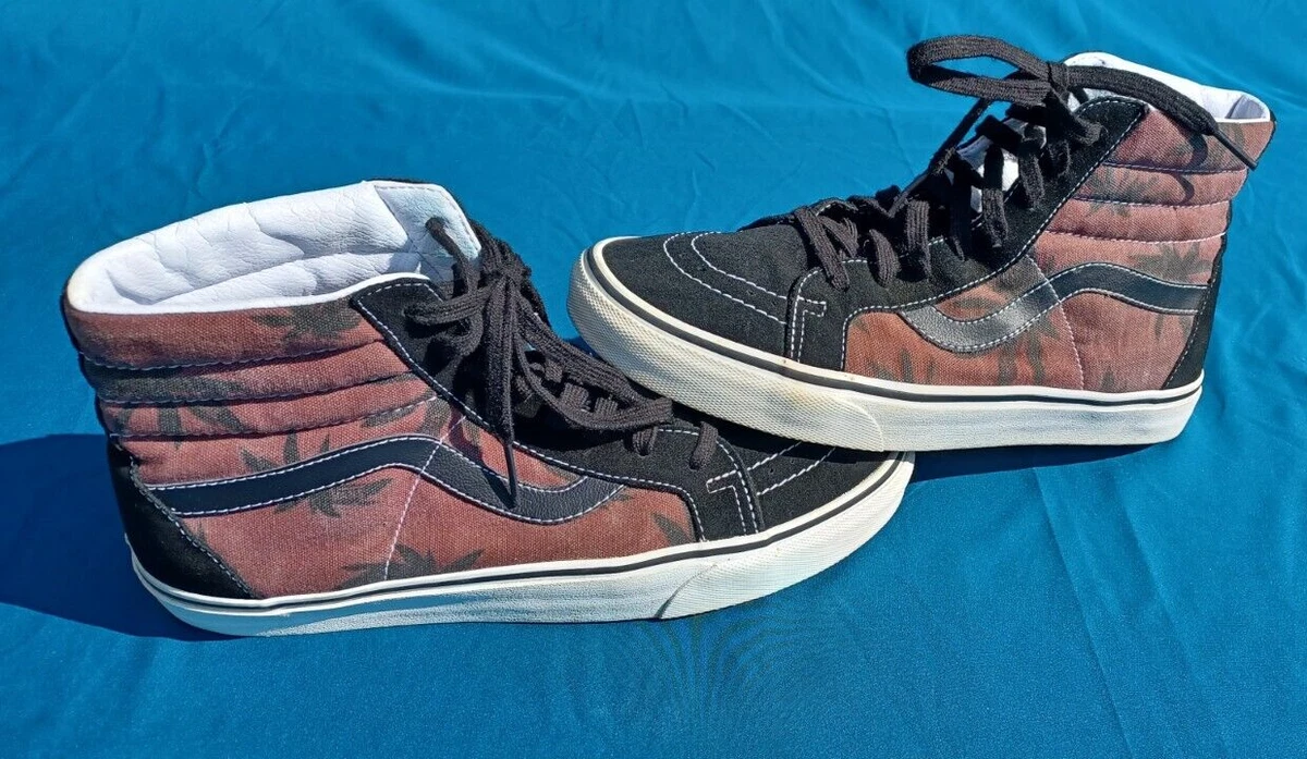 High top vans burgundy and clearance blue