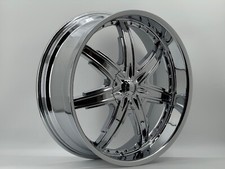 24 Devino Wheels Style 700 24x9 Et 15 Chrome Finish 5x115 5x120 135 24 Devino Wheels Style 700 24x9 Et 15 Chrome Finish 5x115 5x120 135