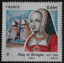 Timbre - FRANCE - Anne de Bretagne - YT4834 - Neuf ** - 2014