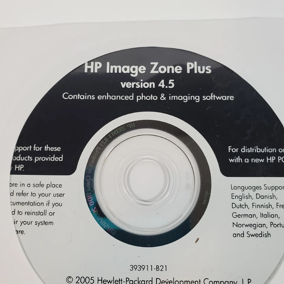 HP Image Zone Plus CD V 4.5 New, Sealed  - Image 4 of 4