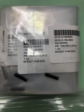 (50ea) DIN1481-2.5x12 Metric Roll Pin, 2.5mm X 12mm, FN Herstal