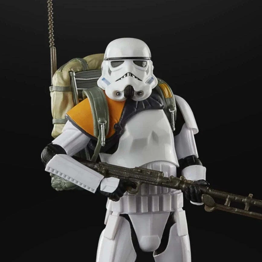 Stormtrooper action figure black best sale series