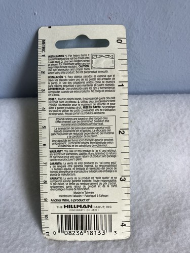 Anker Stahl, Zinkplatten Bilderaufhänger Neu. - Bild 2 von 3