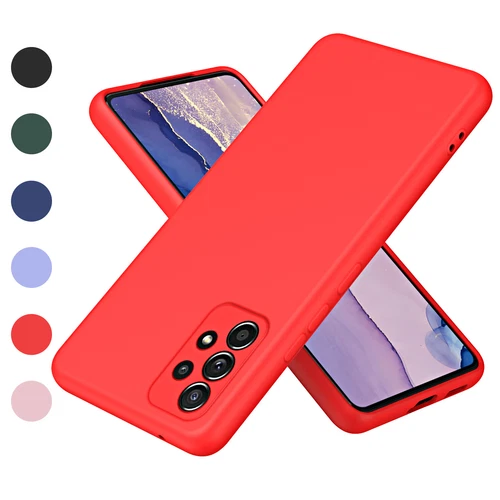 Für Samsung Galaxy A23 5G Luxus stoßfest flüssig weich TPU Silikon Hülle Cover - Bild 12 von 24