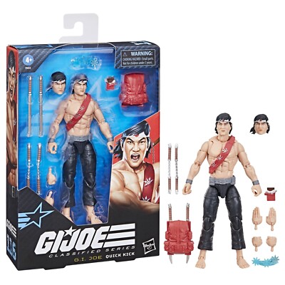 G.I. Joe Classified Series Quick Kick 6-Inch Figure Hasbro | eBay