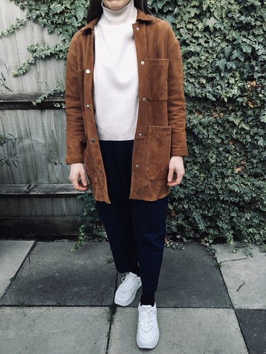 Pull and Bear Suede Jacket | eBay