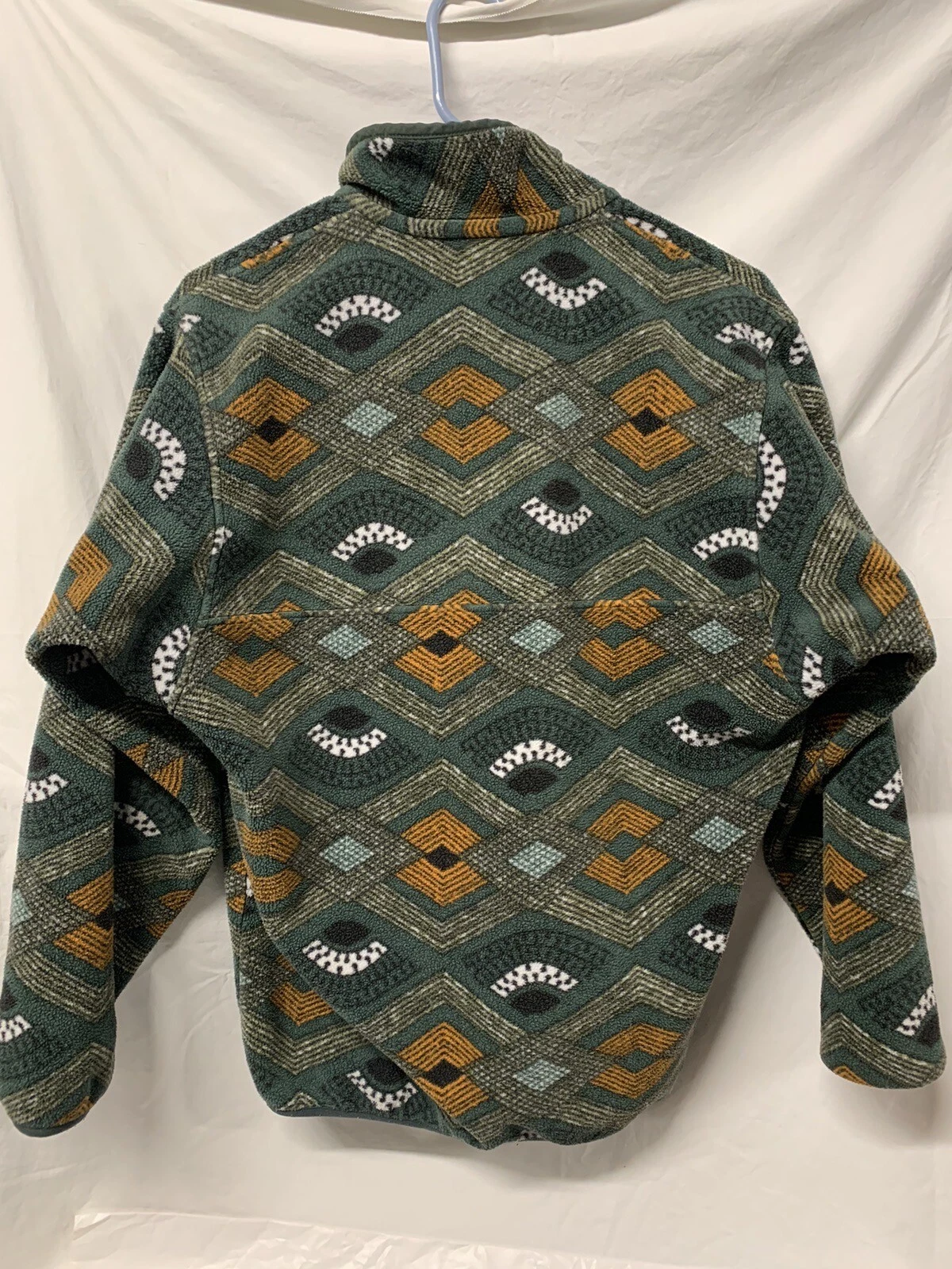 patagonia synchilla snap t fleece pullover slowfoot fatigue jacket