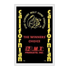 1984 Mongoose - AMMACO Californian decal set