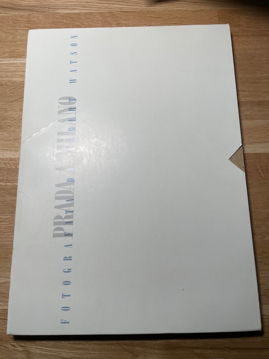 PRADA A MILANO FOTOGRAFATA DA ALBERT WATSON SOFT COVER SLIP PRADA A MILANO FOTOGRAFATA DA ALBERT WATSON SOFT COVER SLIP
