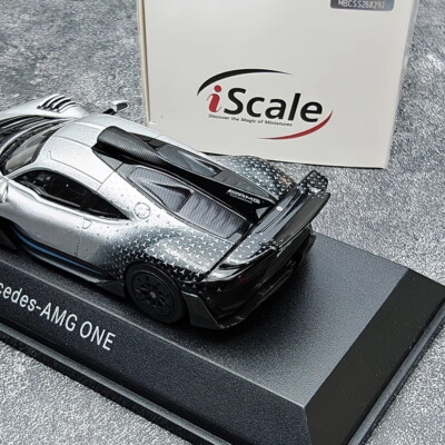 iScale 1/43 Scale Mercedes-Benz AMG One Silver Diecast Car Model