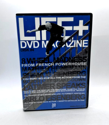 Rare ~ Life + Disk #4 Rollerblade DVD West Coast Vs Eastcoast ~ 2003 ~ 45 mins