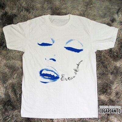 T-shirt Madonna Live To Tell – Coton épais, Impression Graphique – Neuf Avec étiquettes, Unisexe