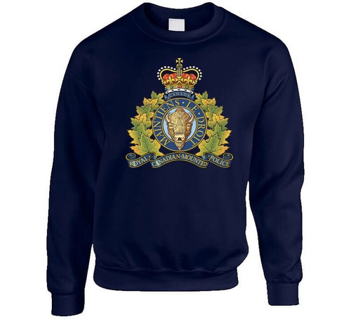 Camiseta con sello retro de la policía nacional canadiense RCMP - Imagen 2 de 4