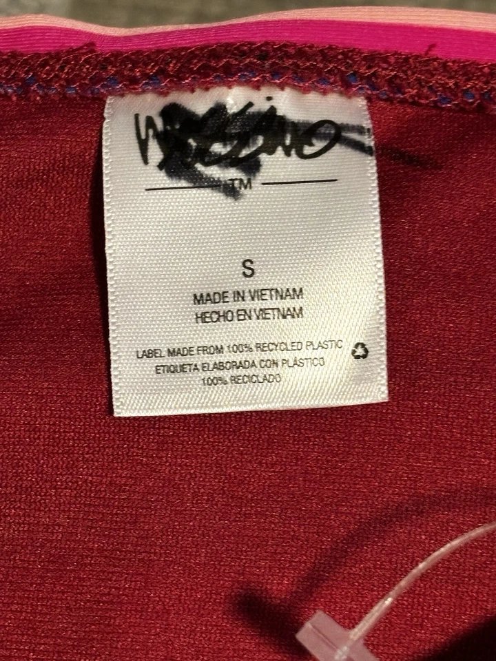 Traje de baño Mossimo para mujer parte inferior talla S multicolor a rayas hipster NUEVO Foto 3 de 4