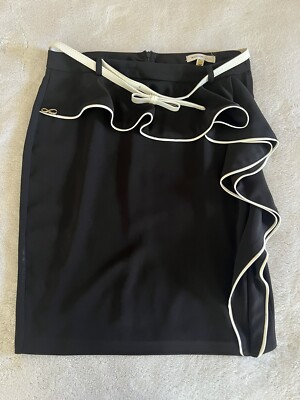 WAGGON PARIS Women black skirt Size 38 , M
