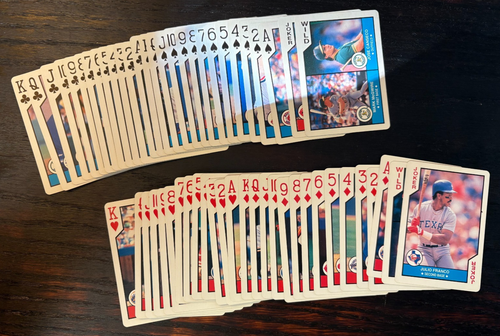 1990 U.S. Playing Cards All-Stars Sealed Complete Set Baseball Ken Griffey Jr. - Picture 2 of 3
