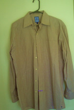 MENS TOMMY HILFIGER DRESS SHIRT SZ 15 32 33