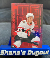 2023-24 Upper Deck Hockey Series 2 FLUORESCENCE Maxence Guenette F-37 - Senators