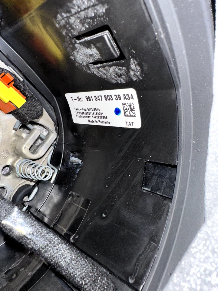 Volante OEM Porsche Boxster Cayman 981 2013-16 - Parte # 99134780339 A34 Foto 4 de 4