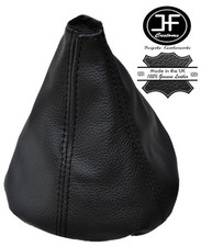 SCHWARZ NAHEN LEDER SCHALTMANSCHETTE F?R FIAT BRAVO MK2 2007-2014