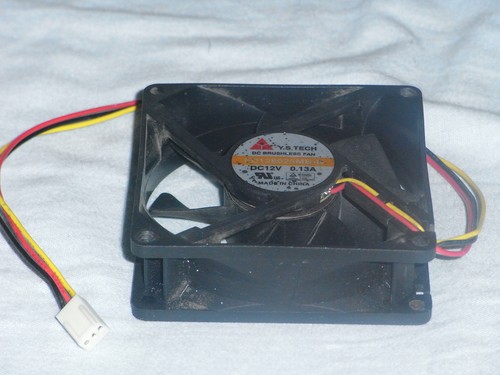 Y.S. Tech FD128025MB-N Kühler Lüfter 80x80mm Cooling FAN PC Computer Cooler -