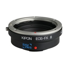 KIPON 0.7x Optics Adapter Focal Reducer Put Canon EOS Lens on Fuji X XF Camera