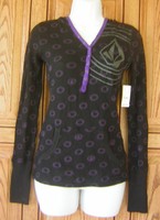 Volcom Gray Purple Stone Lightweight Thermal Black Hoody Pacsun Box33 Volcom Gray Purple Stone Lightweight Thermal Black Hoody Pacsun Box33