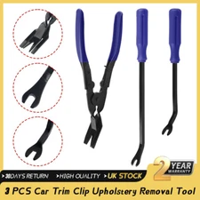 3PCS Auto Trim Clip Remover Tool Removal Pliers Fastener Door Panel Retainer Set