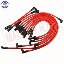 RED SPARK PLUG WIRE SET 10.5mm FOR 1992-1997 CHEVY GM LT1 LT4 5.7L 4.3L NEW