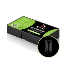 Nail Gel-X Natural Box of Tips NeVi USA 12 Size (Square Medium)