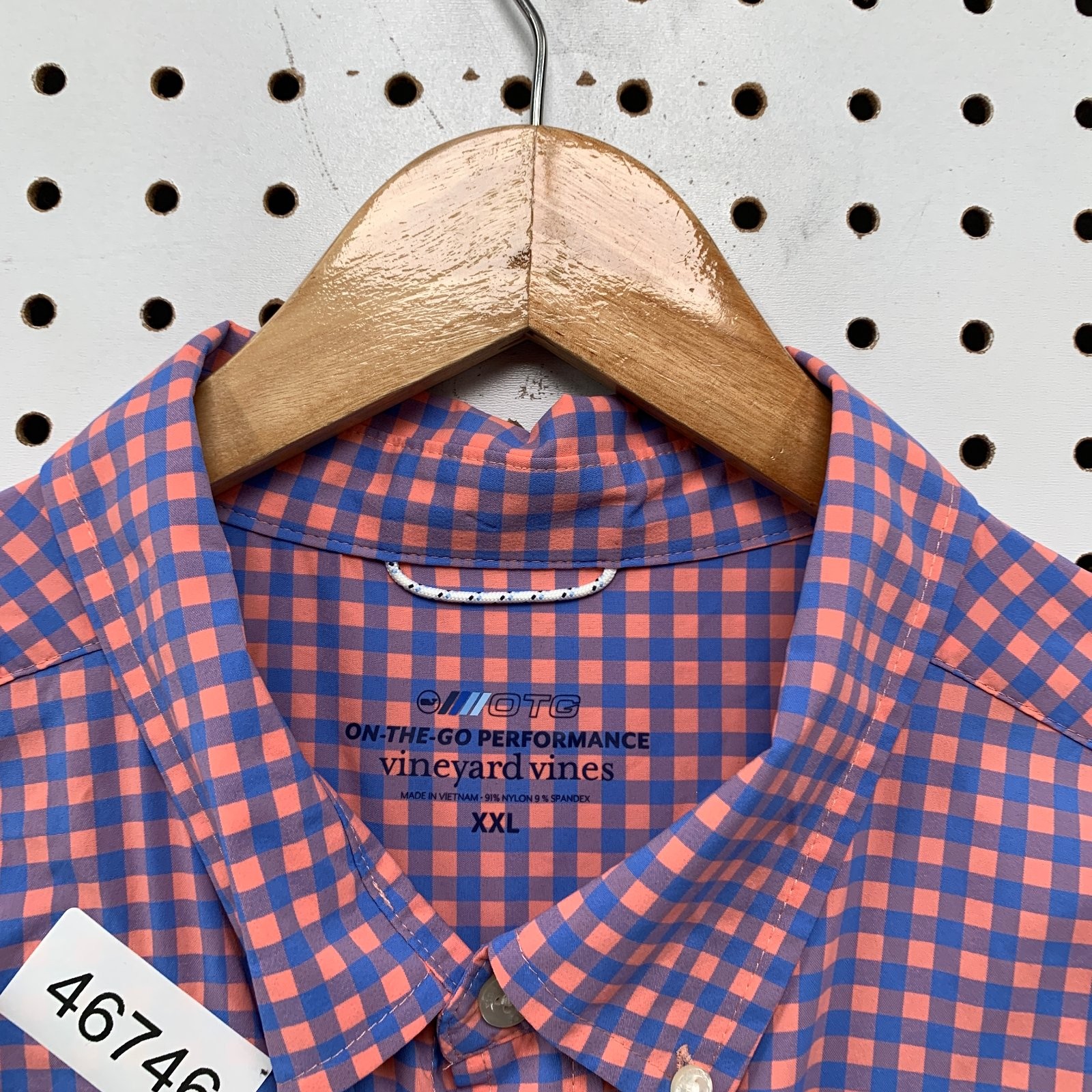 Vineyard Vines Performance Button Shirt Mens 2XL … - image 3