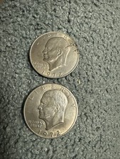 1972 eisenhower dollar no mint mark