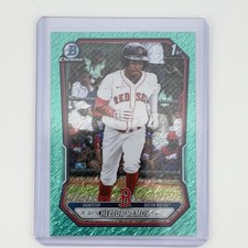 2026 Bowman BCP-128 Hector Ramos Chrome Prospects Aqua Shimmer Refractor 101/125
