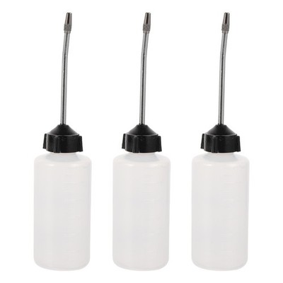 3 Pack Iron Nozzle Empty Oil Can Replacement Clothes Sewing Machine