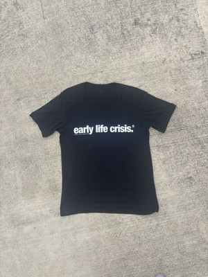 Black Nettspend Early Life Crisis Shirt