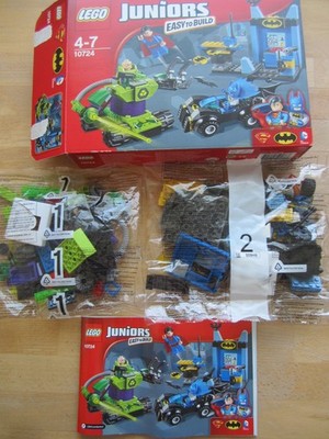 LEGO Juniors 10724 Batman + Superman vs. Lex Luthor komplett mit OVP + Anleitung