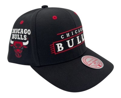 Mitchell & Ness NBA Chicago Bulls Team Lofi Pro Crown Snapback Hat, Cap, New