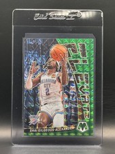 2022-23 Panini Mosaic - Elevate Shai Gilgeous-Alexander #13 Green Mosaic Prizm