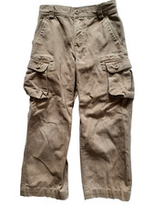Polo Ralph Lauren Boys Pants Khaki Cargo Adjustable Waist 6